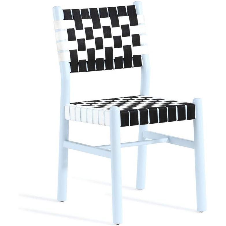 imageNow House by Jonathan Adler Checkerboard Dining Chair Blue