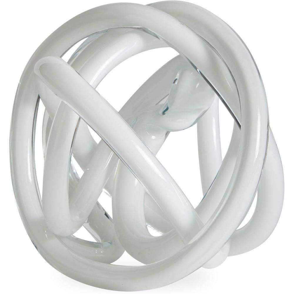 imageNow House by Jonathan Adler Glass Knot BlueWhite