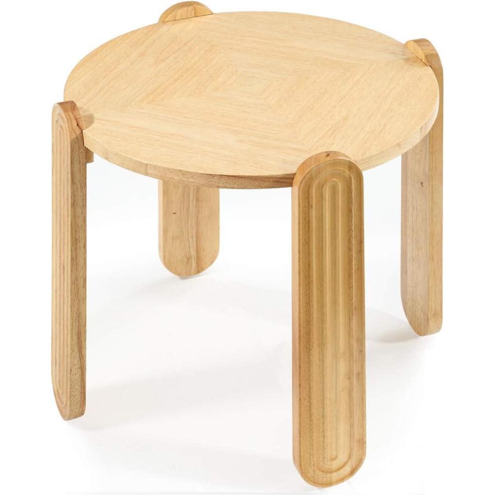imageNow House by Jonathan Adler Josef Side Table Blonde Wood