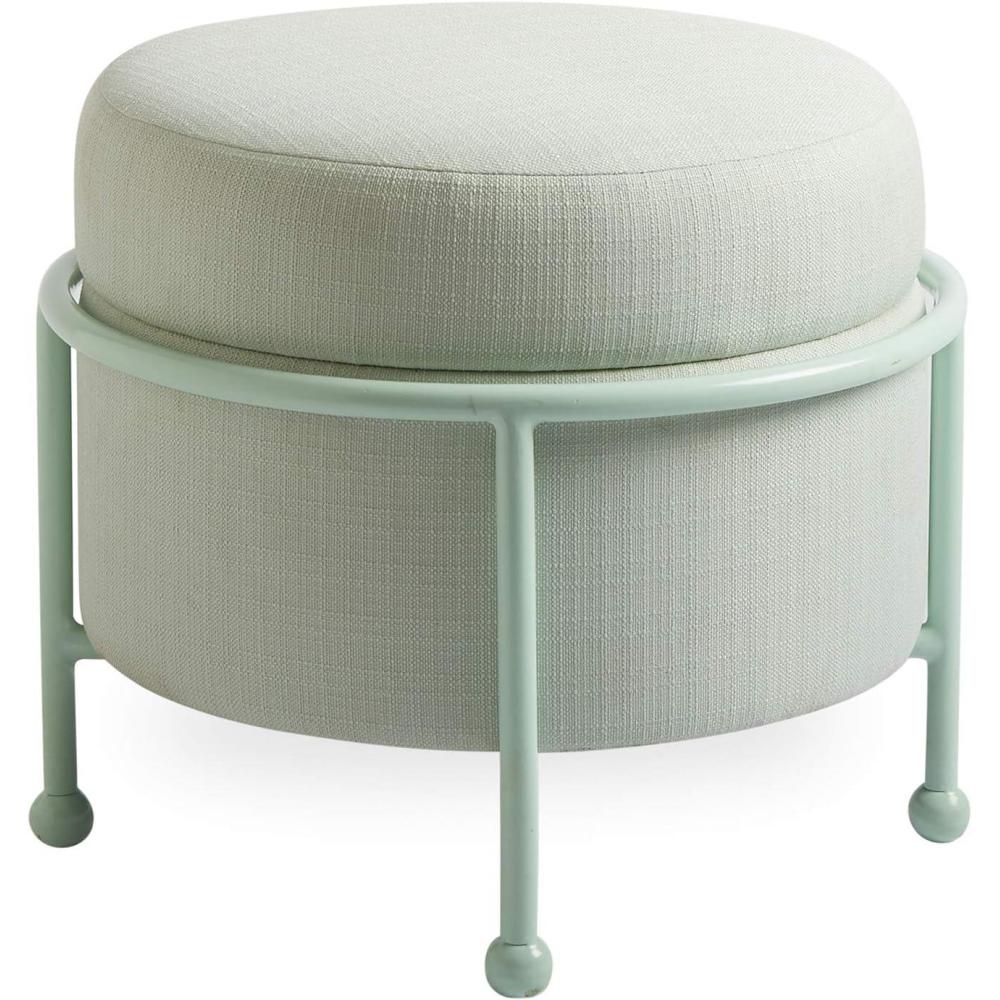 imageNow House by Jonathan Adler Loop Upholstered Storage Ottoman Cannes Pool