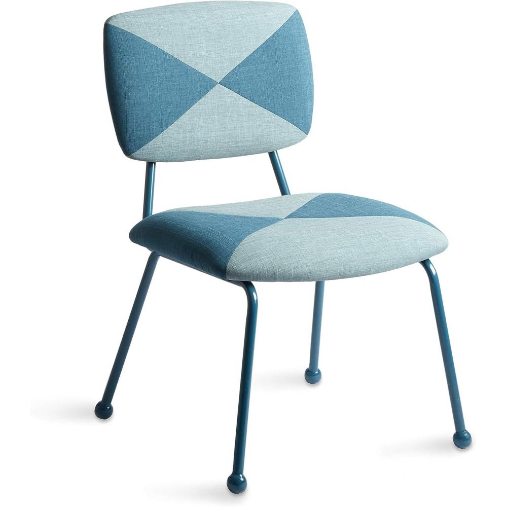 imageNow House by Jonathan Adler Matteo Upholstered Dining Chair Peacock