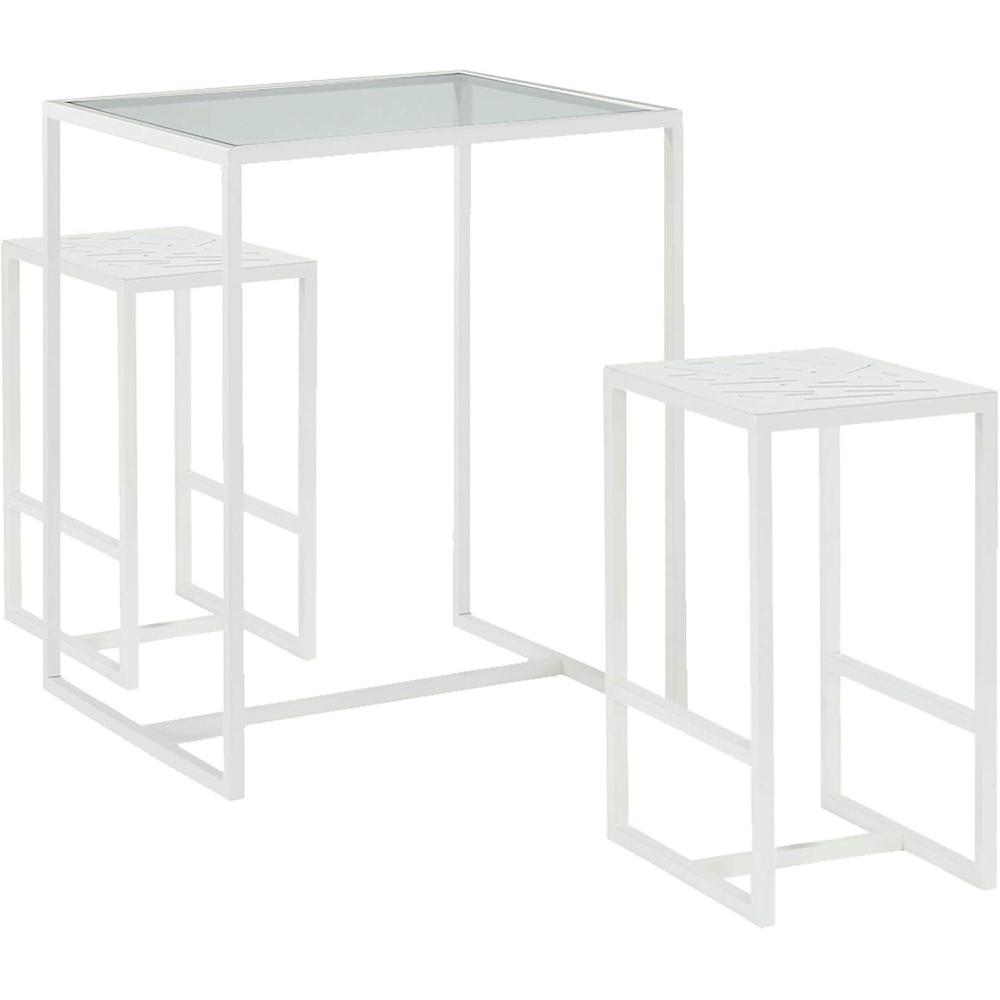 imageNow House by Jonathan Adler Vally Bistro Dining Table Set White