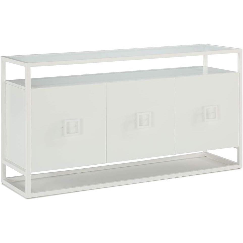imageNow House by Jonathan Adler Vally Media Cabinet White
