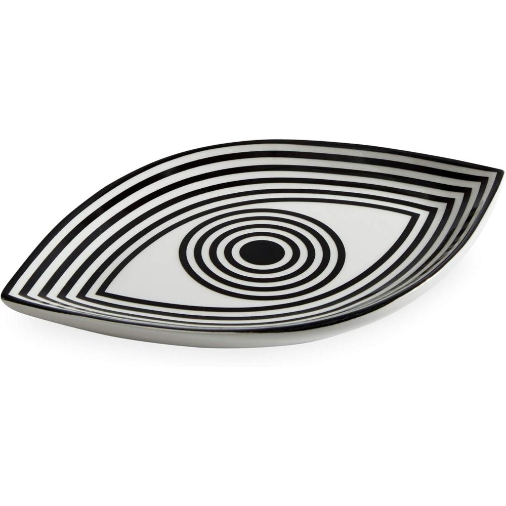imageNow House by Jonathan Adler Wink Trinket Tray Black and White