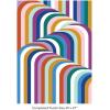 Galison Now House by Jonathan Adler Vertigo 1000 Piece Jigsaw Puzzle, Contemporary Abstract Art Puzzle with a Multitude of Colors in Unique Patterns, 1 EA(Vertigo)