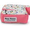 Jonathan Adler: Now House Oxford Miami Bone Chew Toy | Adorable Bone Shape Fabric Chew Toy for Dogs, Great Addition to Your Dog Toy Bin or Dog Toy Basket(Terrazzo)