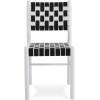 Now House by Jonathan Adler Checkboard Dining Chair, White