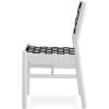 Now House by Jonathan Adler Checkboard Dining Chair, White