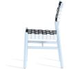 Now House by Jonathan Adler Checkerboard Dining Chair, Blue
