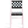 Now House by Jonathan Adler Checkerboard Dining Chair, Pink
