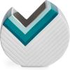 Now House by Jonathan Adler Chroma Cut Circle Vase, Green