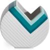 Now House by Jonathan Adler Chroma Cut Circle Vase, Green