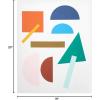 Now House by Jonathan Adler Chroma Elements Printed Canvas, 16″ x 20″