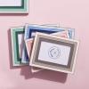 Now House by Jonathan Adler Chroma Enamel Frame, 8″ x 10″, Blue(Gray)