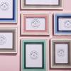 Now House by Jonathan Adler Chroma Enamel Frame, 8″ x 10″, Blue(Pink)