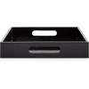 Now House by Jonathan Adler Chroma Lacquer Rectangular Tray, Blue(Black)