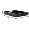 Now House by Jonathan Adler Chroma Lacquer Rectangular Tray, Blue(Black)