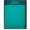 Now House by Jonathan Adler Chroma Lacquer Rectangular Tray, Blue(Emerald)