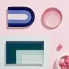 Now House by Jonathan Adler Chroma Trinket Decorative Tray, Blue