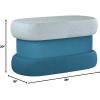 Now House by Jonathan Adler Chroma Upholstered Bench with Storage, Teal
