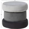 Now House by Jonathan Adler Chroma Upholstered Ottoman with Storage, Grey