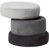 Now House by Jonathan Adler Chroma Upholstered Ottoman with Storage, Grey
