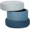 Now House by Jonathan Adler Chroma Upholstered Ottoman with Storage, Teal