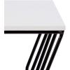 Now House by Jonathan Adler Concave Grid Accent Table Black & White