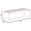 Now House by Jonathan Adler Elemental Coffee and Cocktail Table, Pink