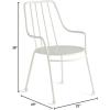 Now House by Jonathan Adler Elemental Dining Chair, White