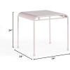 Now House by Jonathan Adler Elemental Side Table, Pink