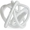 Now House by Jonathan Adler Glass Knot, Blue(White)