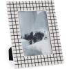 Now House by Jonathan Adler Grid Frame, 4″ x 6″, Black and White(Black/White)