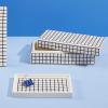 Now House by Jonathan Adler Grid Trinket Tray, Black and White