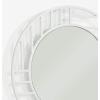 Now House by Jonathan Adler Grid Wall Mirror, White