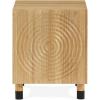 Now House by Jonathan Adler Josef Bedside Table, Blonde Wood