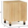 Now House by Jonathan Adler Josef Bedside Table, Blonde Wood