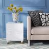 Now House by Jonathan Adler Josef Bedside Table, White