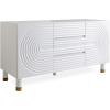 Now House by Jonathan Adler Josef Buffet, White