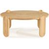 Now House by Jonathan Adler Josef Cocktail Table, Blonde Wood