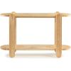 Now House by Jonathan Adler Josef Console, Blonde Wood
