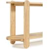 Now House by Jonathan Adler Josef Console, Blonde Wood