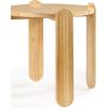 Now House by Jonathan Adler Josef Side Table, Blonde Wood