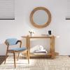 Now House by Jonathan Adler Josef Wall Mirror, Blonde Wood