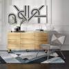 Now House by Jonathan Adler Matteo Upholstered Chair Accent, Praline
