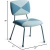Now House by Jonathan Adler Matteo Upholstered Dining Chair, Peacock