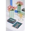 Now House by Jonathan Adler Mod Leopard Catchall Tray, Deep Teal