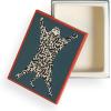 Now House by Jonathan Adler Mod Leopard Decorative Box, Deep Teal