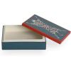 Now House by Jonathan Adler Mod Leopard Decorative Box, Deep Teal