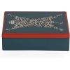 Now House by Jonathan Adler Mod Leopard Decorative Box, Deep Teal